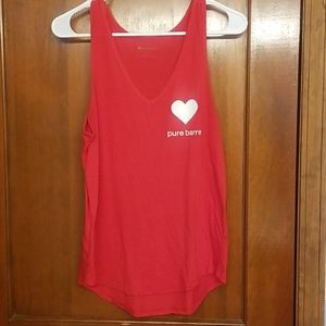 Pure Barre heart tank